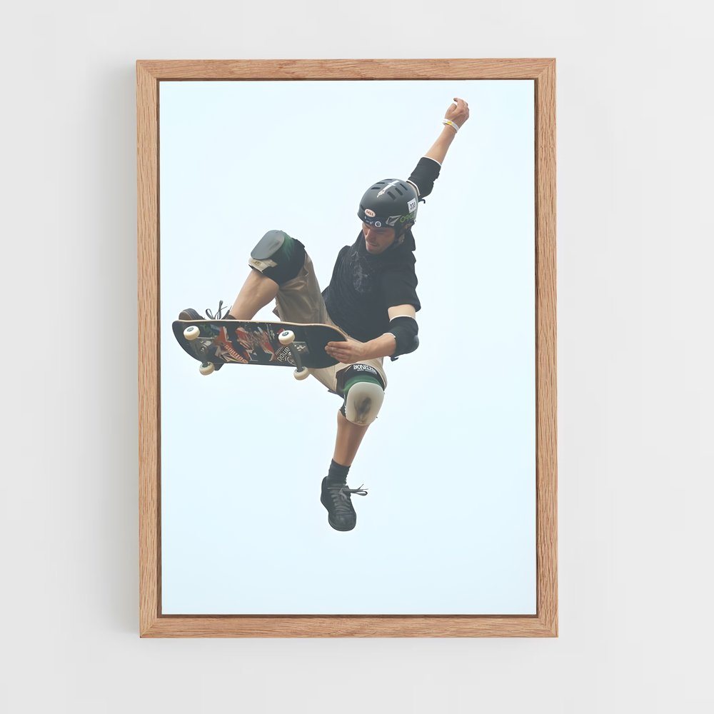 Poster Bob burnquist – affiche Skateboard (vue 4)